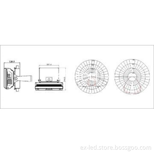 Excellent 30w led tunnel light Projector Lamp, Floodlight IP66